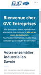 Mobile Screenshot of gvc-entreprise.com